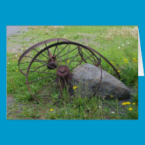 Wagon Wheel Card