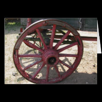 Wagon Wheel Card cards