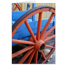 Wagon Wheel Card