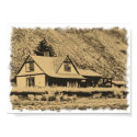 wagon wheel gap train station antique posters