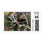 Wagon Wheel Postage Stamp