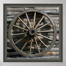 Wagon Wheel Print