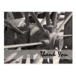 Wagon Wheel Thank You Postcards