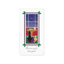WagsToWishes_Because You've Been Good gift wrap labels