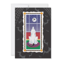 WagsToWishes_Ghostly Labrador Halloween invitations by Artful_Animalz WagsToWishes_Ghostly Labrador Halloween invitations