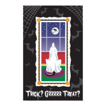 WagsToWishes_Ghostly Labrador Halloween posters