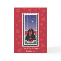WagsToWishes_"I Love What We Have Between Us" cards