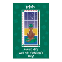 WagsToWishes_"Irish every day was St. Pat's Day" posters