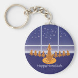 WagsToWishes_Menorah Dogs Key Chain