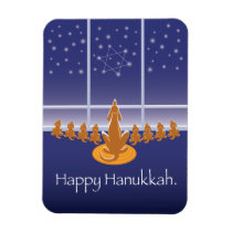 WagsToWishes_Menorah Dogs magnet magnets