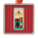 WagsToWishes®_Pets under the mistletoe ornament