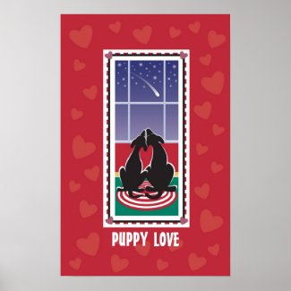 WagsToWishes_Puppy Love Poster print