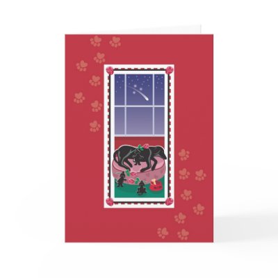 WagsToWishes_Pups &amp; Roses Mother's Day card by Artful_Animalz