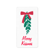 WagToWishes _Mistletoe Merry Kissmas! gift tag labels