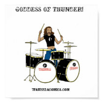 Waheela Drummer Girl posters by gorzothegreat Waheela Drummer Girl posters