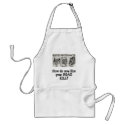 Waheela Road Kill Apron by gorzothegreat Waheela Road Kill Apron