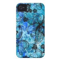 Wahine Lace Hawaiian iPhone 4 Cases