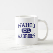 Wahoo - Warriors - High School - Wahoo Nebraska Coffee Mugs
