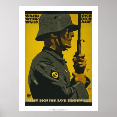 world war one posters. German World War I poster by