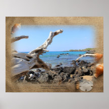 Waialea Beach Poster