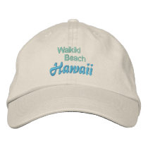 WAIKIKI BEACH cap Embroidered Baseball Caps