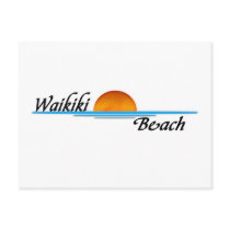 Waikiki Beach postcards