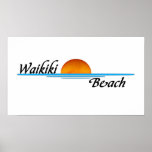 Waikiki Beach Print