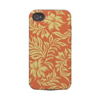 Waikiki Hibiscus Hawaiian Tough iPhone 4 Case casematecase