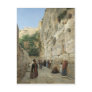 Wailing Wall by Gustav Bauernfeind Postcards