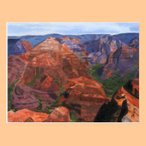 Waimea Canyon Hawaii postcards