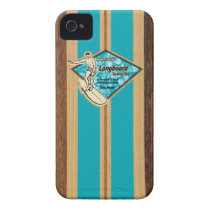 Waimea Surfboard Hawaiian Barely There iPhone 4 Iphone 4 Covers