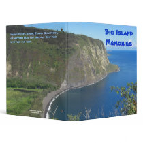 Waipio Valley Customizable Photo Binder