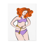 Waistline Post Card