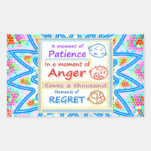 Wait a MOMENT and Reflect Sticker