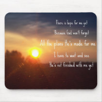 Wait and See mousepads