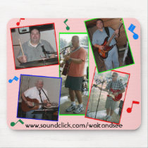 WAIT AND SEE Mousepad with notes by jimcirin WAIT AND SEE Mousepad with notes