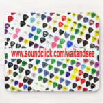 WAIT AND SEE "pick blizzard" mousepad