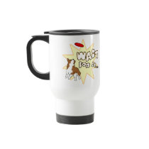 Wait For It Corgi Disc Dog mugs
