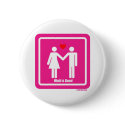 Wait Is Good Valentine Day Special buttons by waitwear Wait Is Good Valentine Day Special buttons