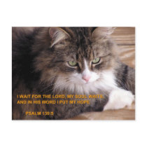 WAIT ON THE LORD postcards by MOMKAY WAIT ON THE LORD postcards