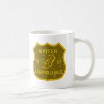Waiter Drinking League mugs