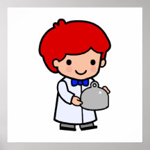 Waiter Print