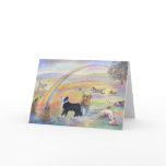 Waiting at Rainbow Bridge Cards