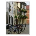 Waiting Bicycles, Worcester, England Card