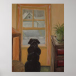 Waiting by the window poster