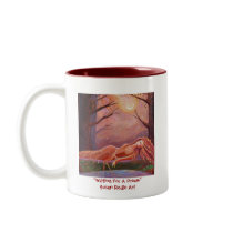 Waiting For A Dream - Fantasy Art Mug