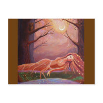 Waiting For A Dream - Fantasy Art Postcard by SusanRodio Waiting For A Dream - Fantasy Art Postcard
