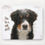 Waiting for a walk mouse pad