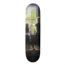 Waiting for Daddy skateboards