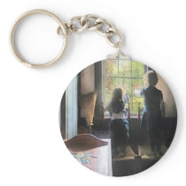Waiting for Daddy keychains